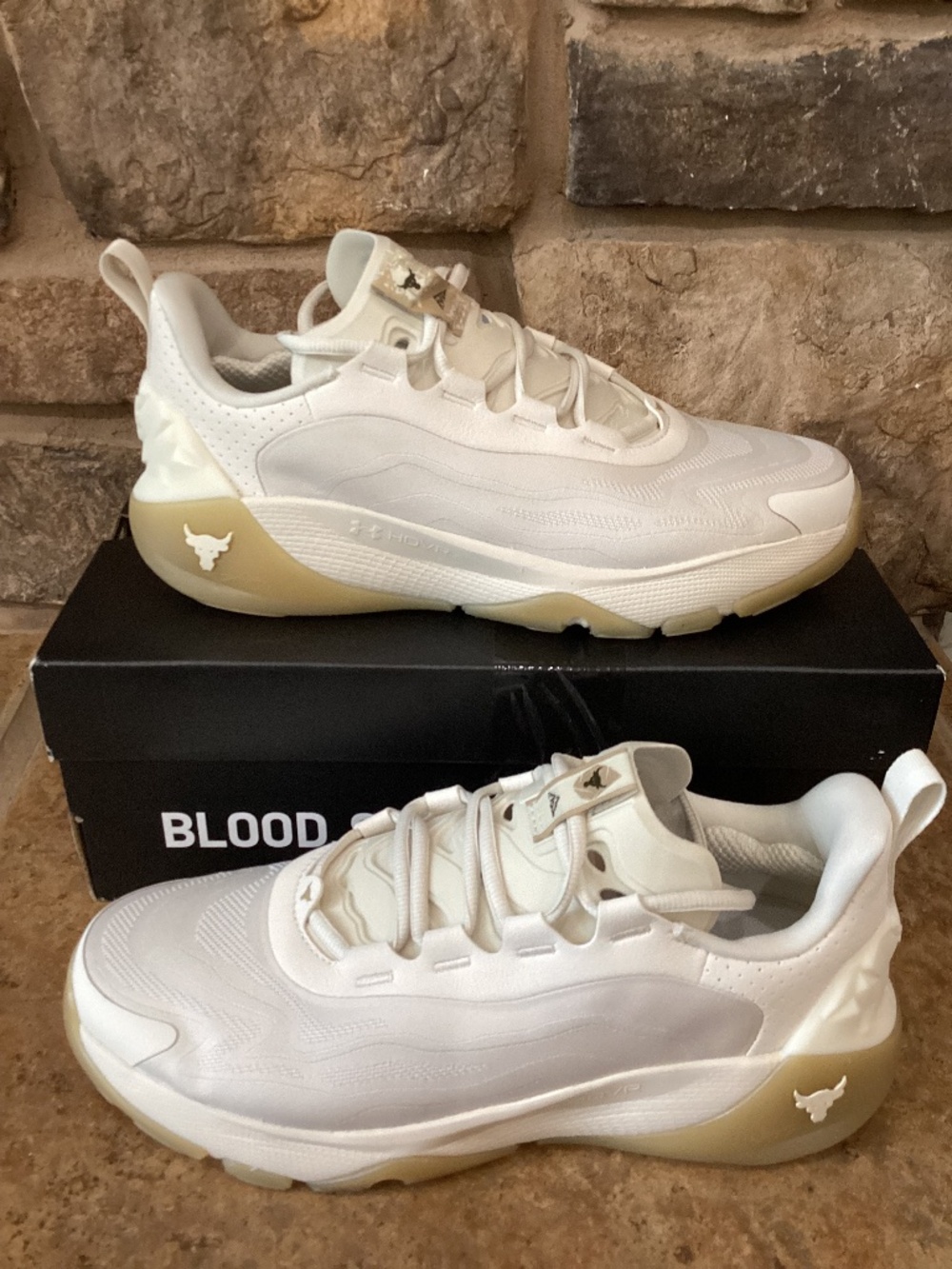 Under Armour UA W Project Rock 8 Women’s 9.5 Blood Sweat‎ Respect Cream Beige